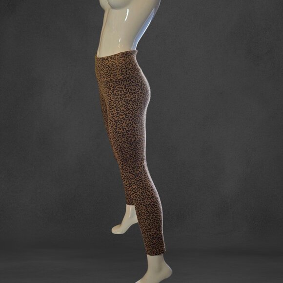 Leopard CARMEN MARC VALVO Jegging Legging Ankle sz XS - Picture 3 of 7